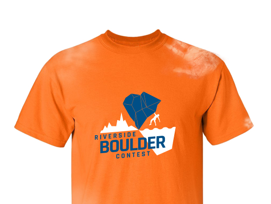 Riverside boulder contest